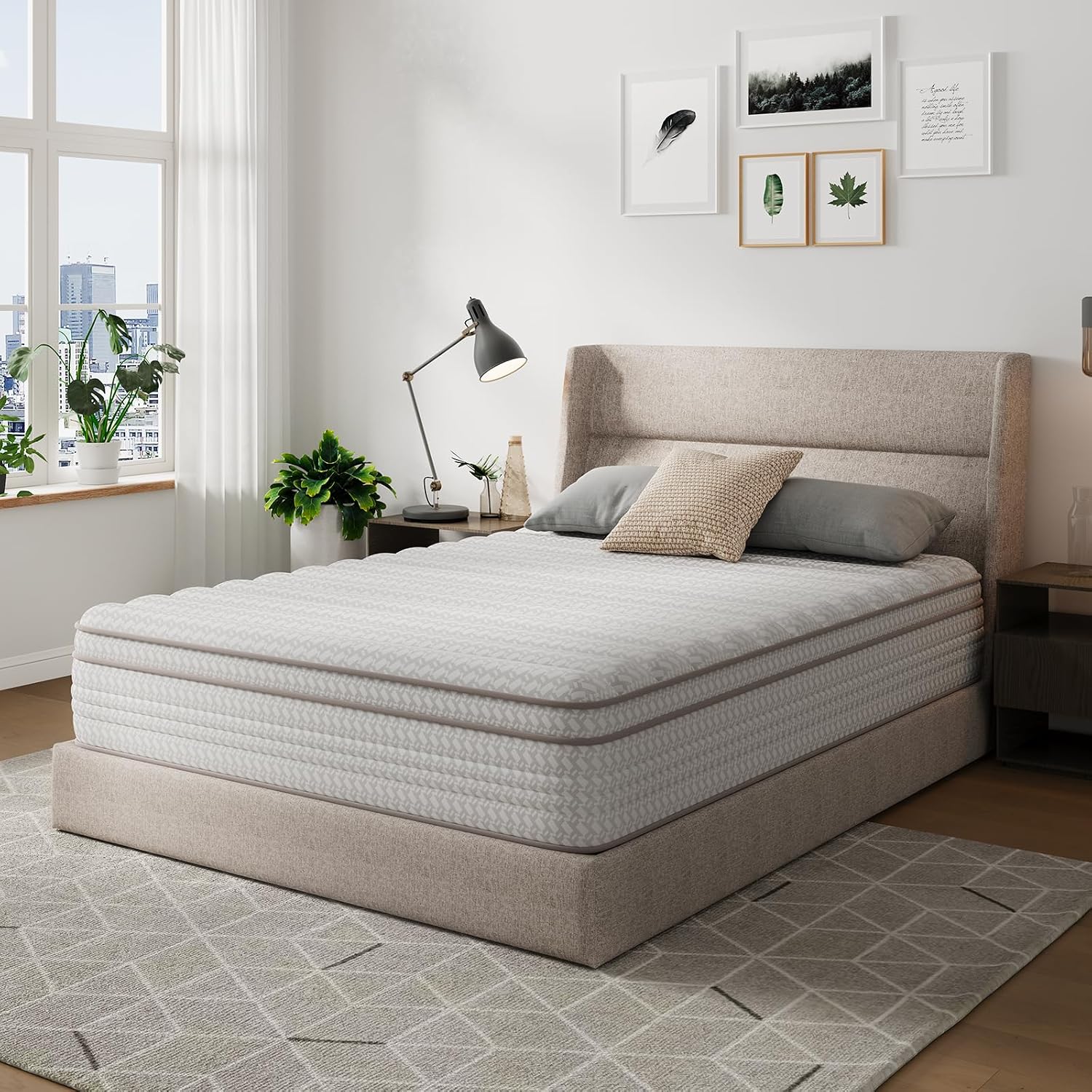 Memory Foam Mattress In A Box Queen - Matelas Queen Size 12 pouces, matelas