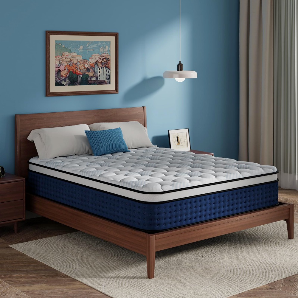 Matelas Queen, matelas hybride - Memory Foam Mattress In A Box Queen avis et prix