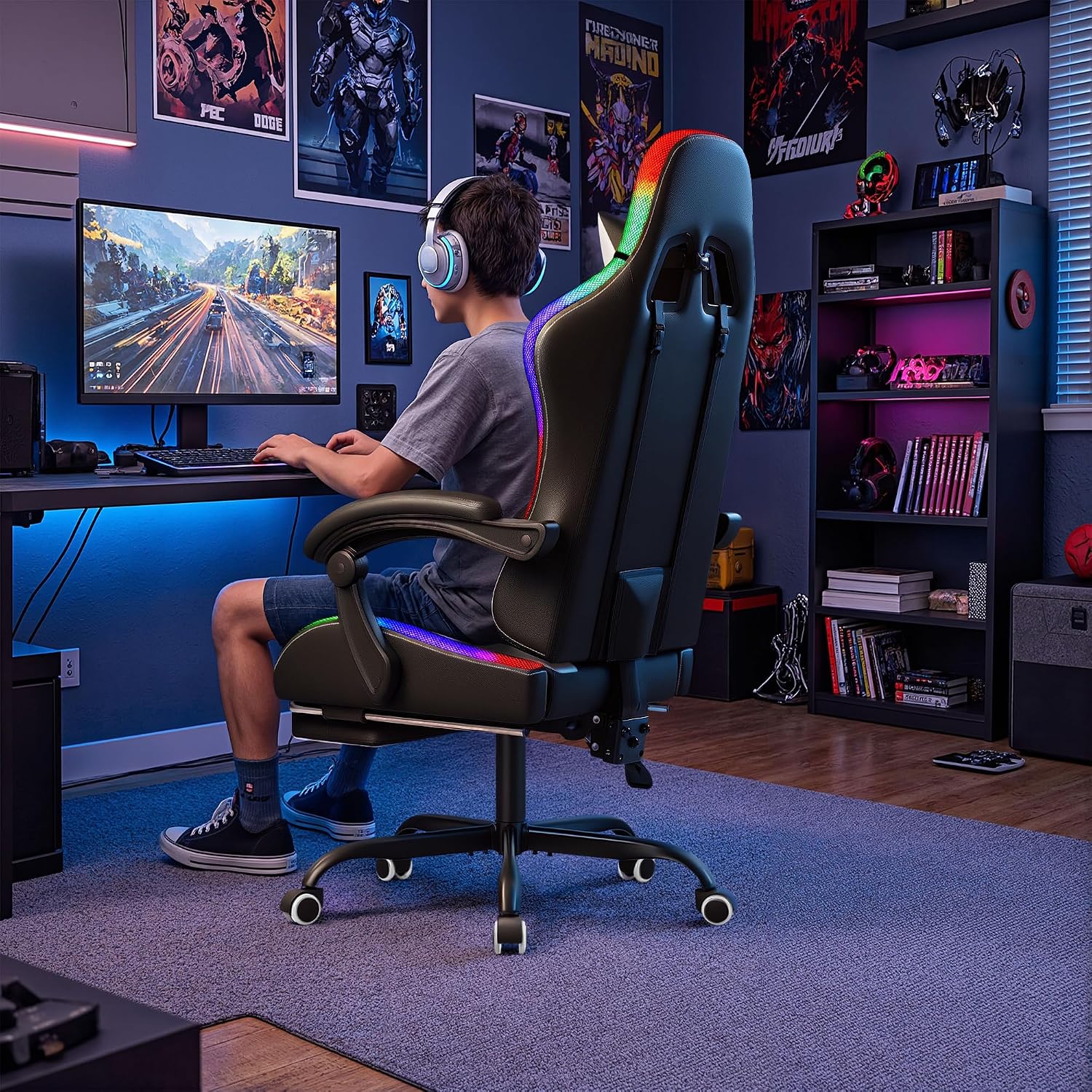 Chaise de jeu Homall, chaise e - Sofas avis et prix