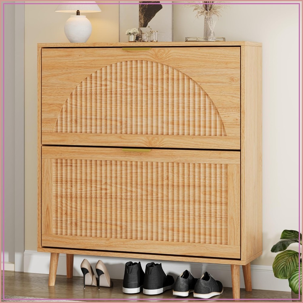 Armoire de rangement pour chau - Shoe Rack Cabinet Narrow Entryway avis et prix